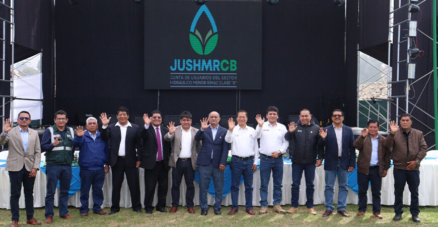 Junta de Usuarios Rímac celebró 44 años reafirmando su compromiso con la gestión del agua y el agro Perú