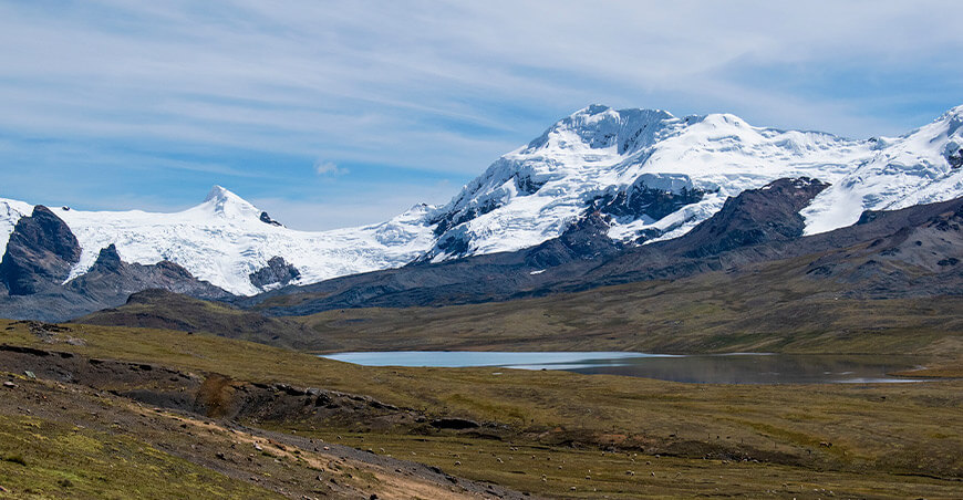 lagunas glaciares Ocongate Cusco Perú