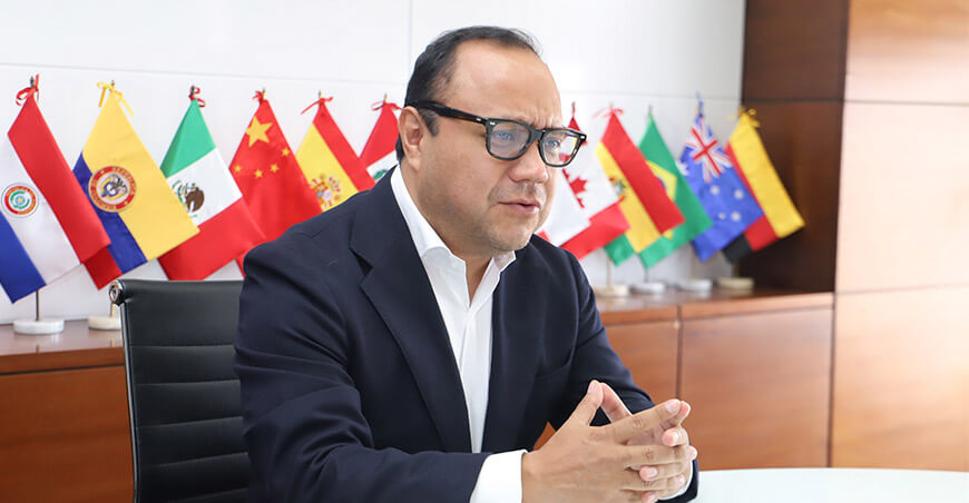 presidente del Comité de Agroindustrias, Alimentos y Bebidas de la Asociación de Exportadores (ADEX), Mario Salazar Vergaray