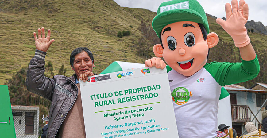 Midagri títulos de propiedad rural Perú