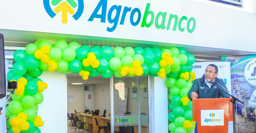 Midagri inauguró primera agencia de Agrobanco en Majes en Arequipa Perú 
