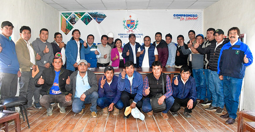 Impulsan proyectos productivos en siete provincias del Ande liberteño