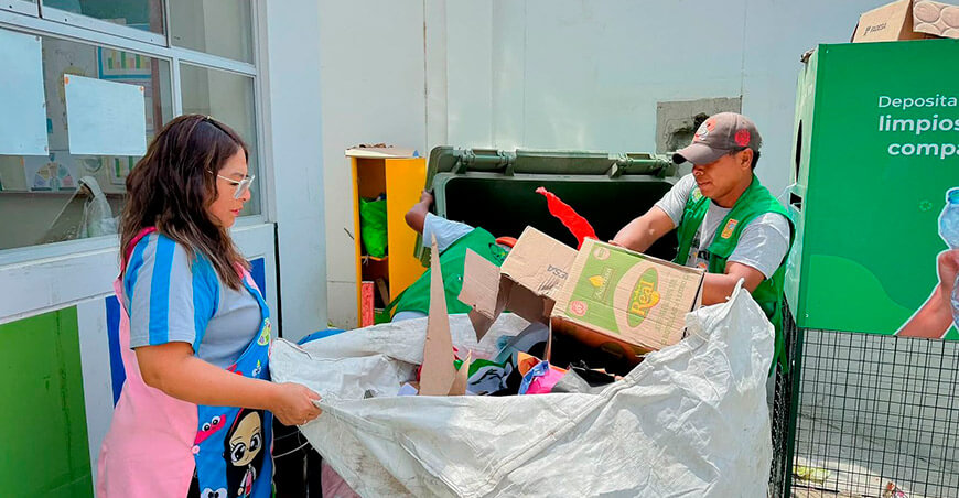 Reciclaje transforma el botadero informal Pampa Chanchería Chincha Ica Minam Perú