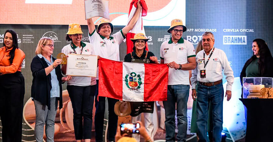 Queso artesanal peruano se corona con siete medallas de oro, plata y bronce en la ExpoQueijo Brasil 2025