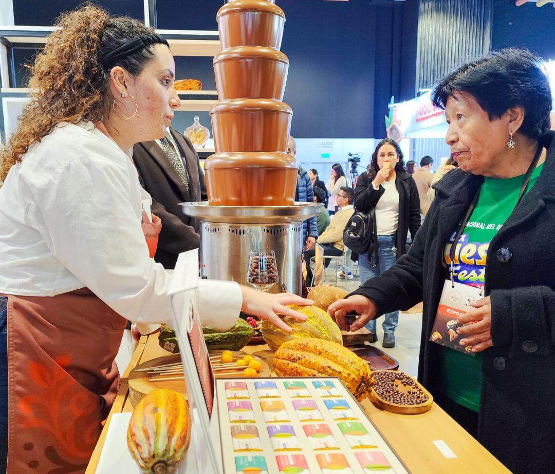 Agromercado llevó experiencia sensorial de cacaos ancestrales al Salón del Cacao y Chocolate 