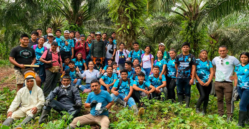 Capacitación internacional en palma aceitera para productores amazónicos Perú