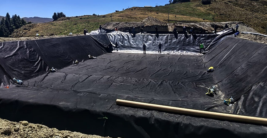 Avanza la construcción de reservorios en San Miguel Cajamarca Perú