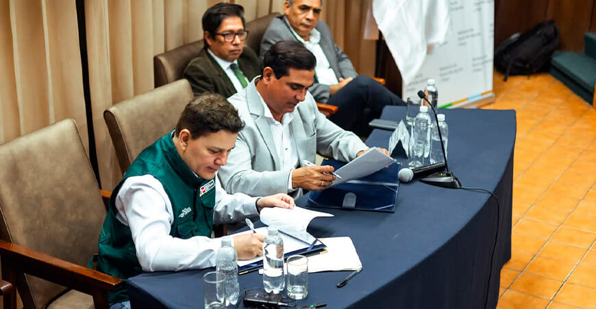 PSI y Gobierno Regional de Piura firmaron convenio para impulsar el riego tecnificado y modernizar el agro