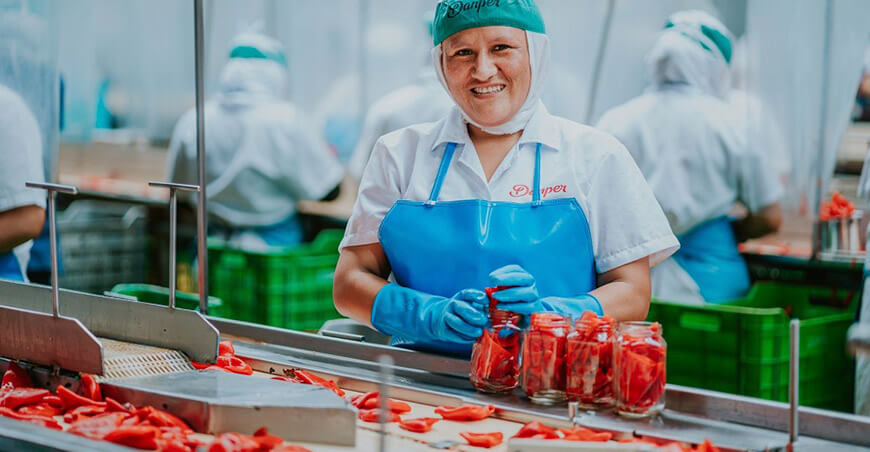 Danper exportación pimiento Perú