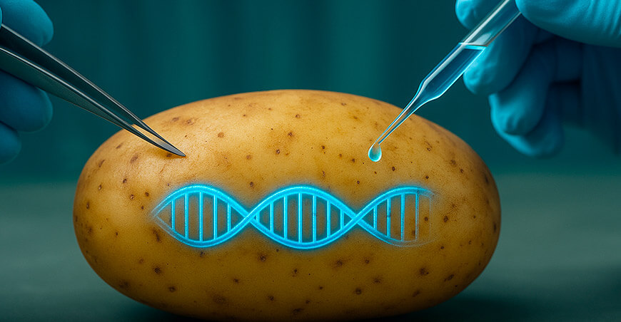Edición genética podría transformar el cultivo de papa