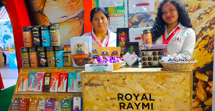Empresa ayacuchana Royal Raymi S.A.C. se lució en el Salón del Cacao y Chocolate 2025