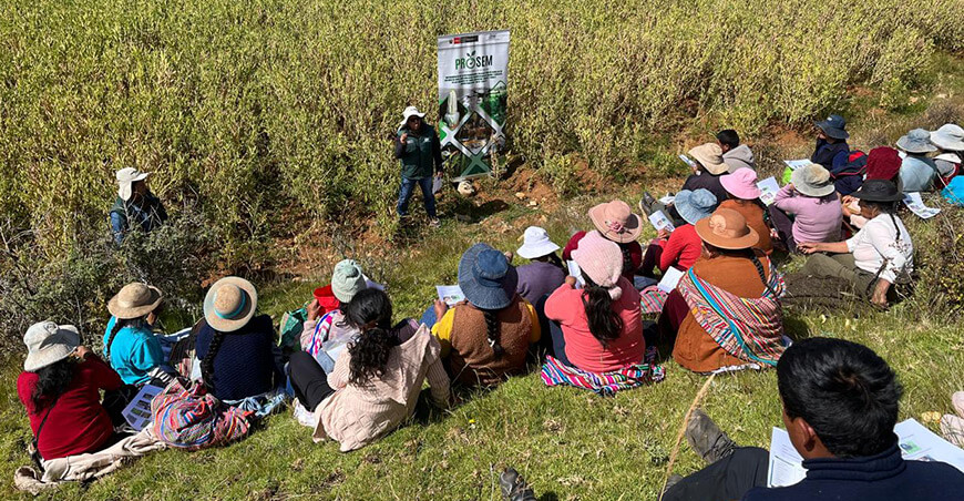 INIA capacitaciones productores Perú