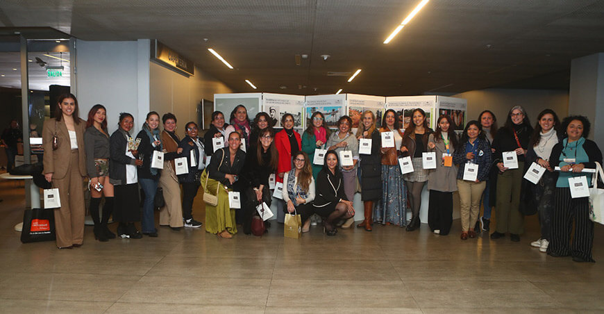 Loreto se hizo presente en el Salón del Cacao y Chocolate con mujeres productoras y cacao sostenible de Tamshi