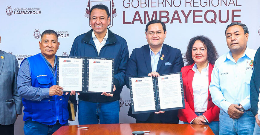 rehabilitación del sistema de riego Magdalena Lambayeque Midagri convenio