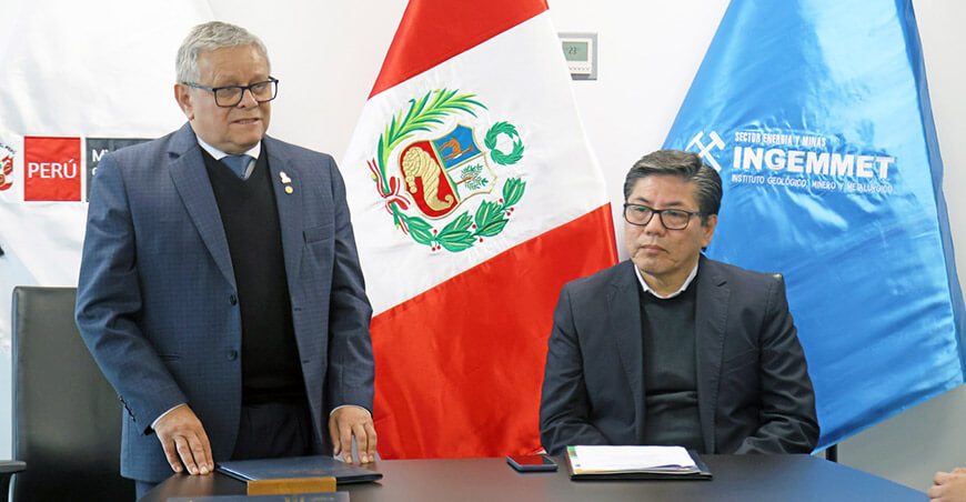 Ingemmet y Midagri impulsarán estudios geológicos clave para una agricultura sostenible