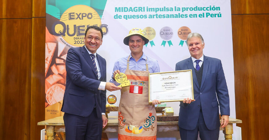 Midagri reconoció a productores de queso artesanal premiados en la ExpoQueijo 2025