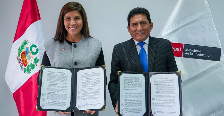 Produce y Es Hoy firman convenio para fortalecer el desarrollo de las MYPE en el Perú