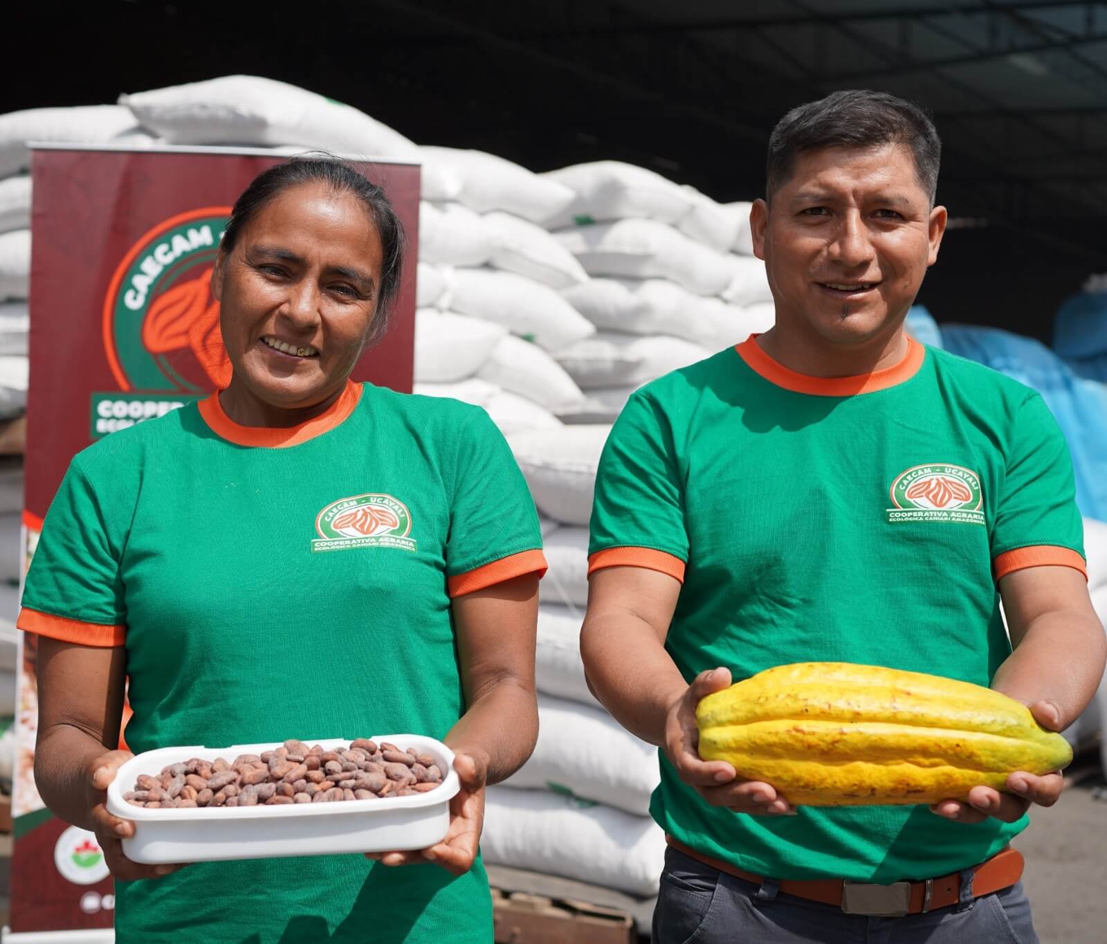 Cooperativa Agraria Ecológica Caniari Amazónica (CAECAM), Ucayali, Perú exportó cacao peruano