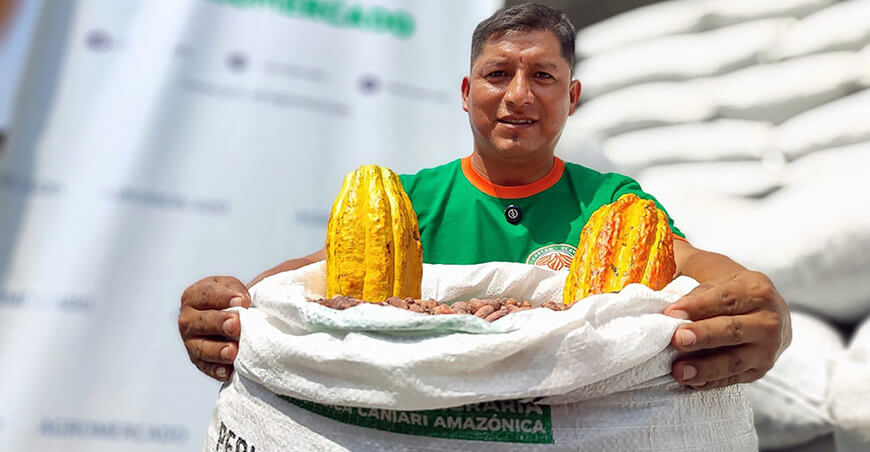 Cooperativa Agraria Ecológica Caniari Amazónica (CAECAM), Ucayali, Perú exportó cacao peruano