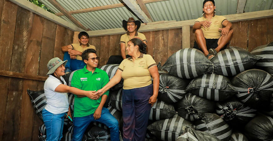 Familias cacaoteras del Vraem exportaron 15 toneladas de cacao orgánico a EE.UU.