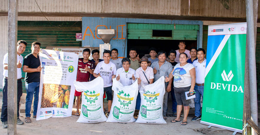 Productores de Ucayali y Huánuco vendieron 68 TM de cacao ecológico a la empresa La Ibérica