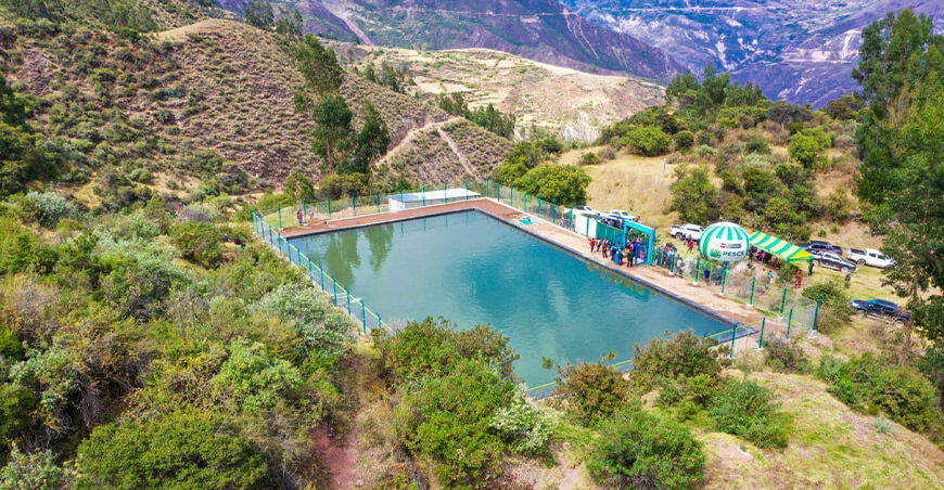 Proyecto de riego Huambalpa Ayacucho PESCS Midagri Perú