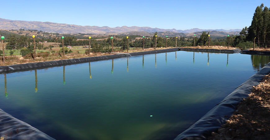 reservorio Cajamarca Perú