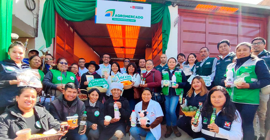 Midagri inauguró cuatro nuevas sedes de Agromercado en lo que va del año