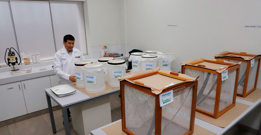 Senasa inauguró moderno Centro de Producción de Insectos y Ácaros Benéficos