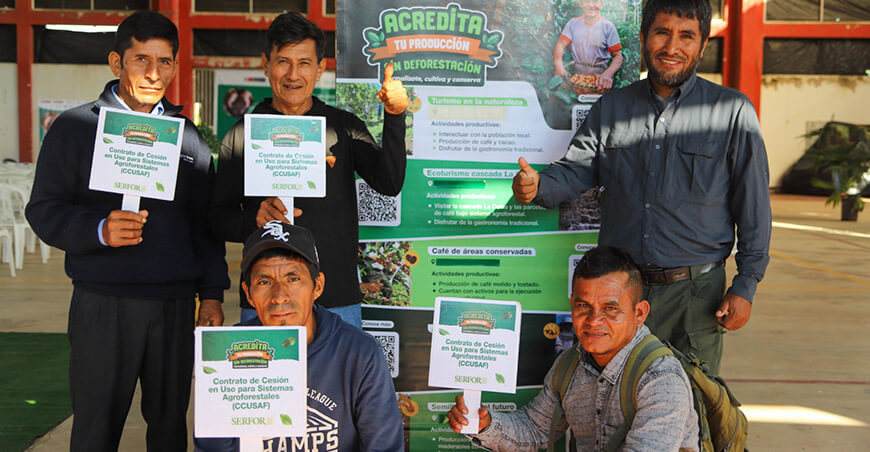 Entregaron 67 Contratos de Cesión en Uso para Sistemas Agroforestales a productores de Huánuco
Serfor Perú