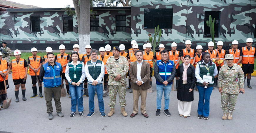 Instalaron más de 300 árboles en el cuartel de la Primera Brigada de Fuerzas Especiales del Ejército del Perú