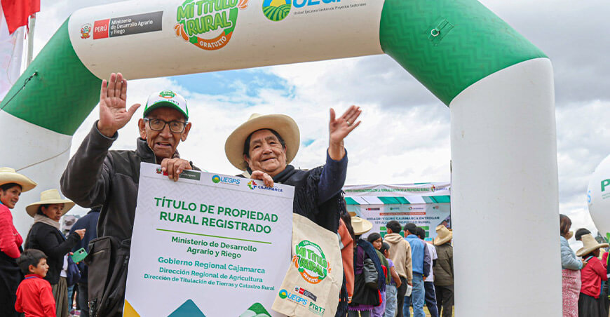 títulos de propiedad rural Midagri Perú
