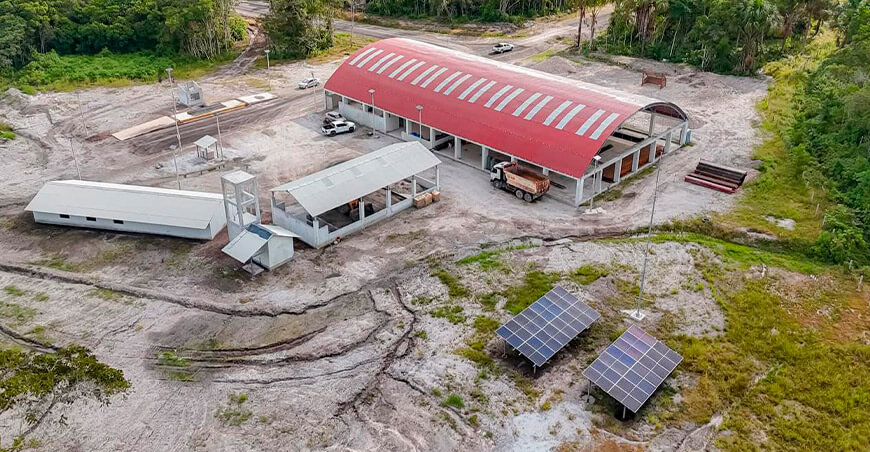 planta gestión de residuos sólidos San Martín Minam Perú