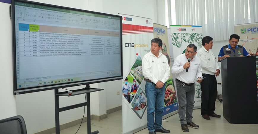 Cinco cafetaleros del Vraem clasificaron a la Taza de Excelencia Perú