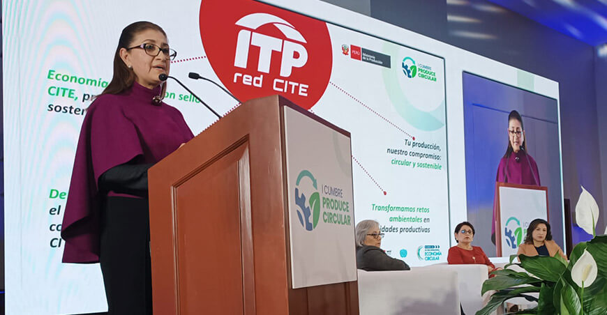 directora ejecutiva del ITP, Kitty Trinidad Guerrero