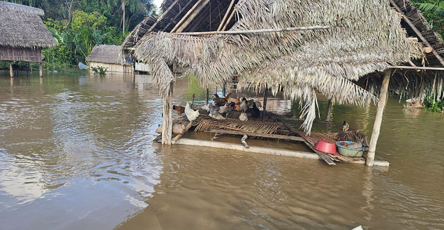 estado de emergencia distrito Río Santiago Amazonas Perú