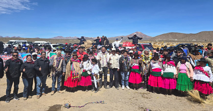 Inician mantenimiento y relimpia de canales naturales en Maure Kallapuma Tacna