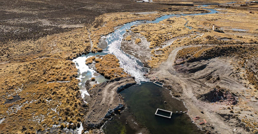 Inician mantenimiento y relimpia de canales naturales en Maure Kallapuma Tacna