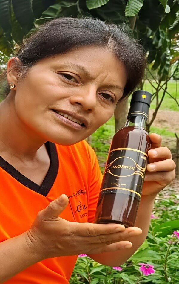 Sra. Henny Villacorta, subgerente de la empresa Havisha Ucayali Perú