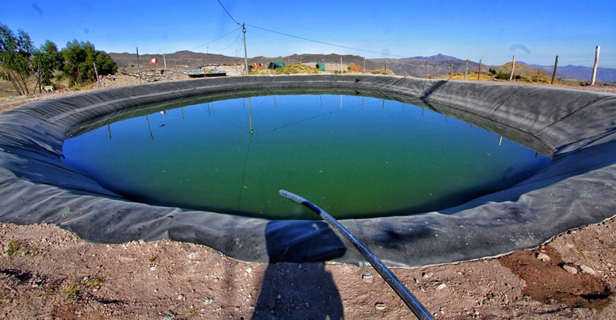 Inauguraron reservorio Colcahua para fortalecer el riego agrícola en Langa Lima Perú