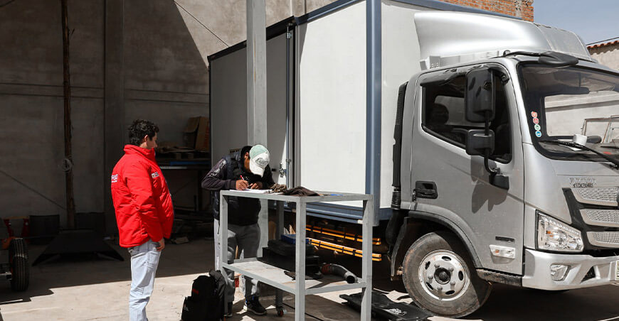Fortalecen cadena productiva de trucha con servicios tecnológicos para transporte refrigerado con habilitación sanitaria ITP Puno Perú