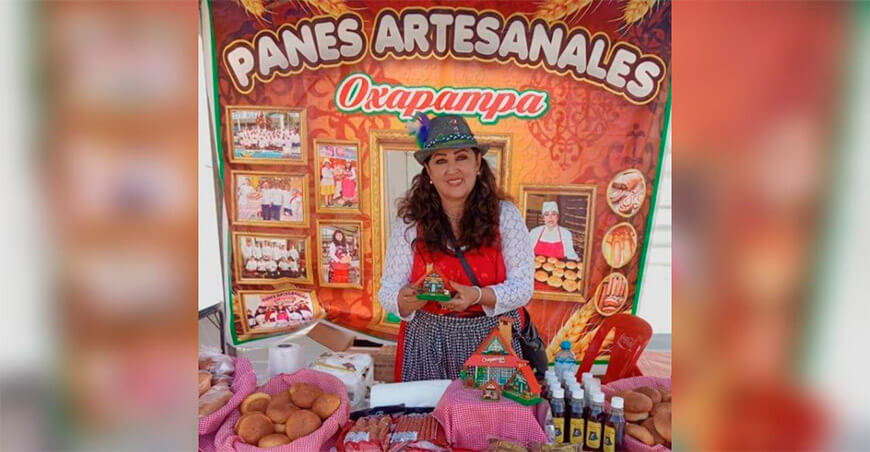 maestra panadera Ivón Gallegos Cárdenas