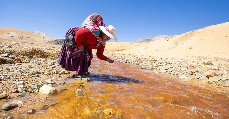 ontaminación hídrica en los ríos Coralaque, Titire y Tambo Moquegua
