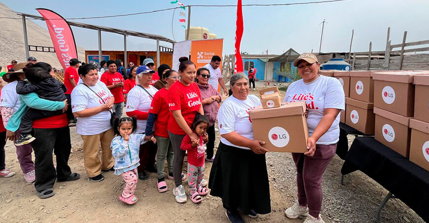 Olla común funcionará con energía renovable y beneficiará a más de 100 personas Lima Perú