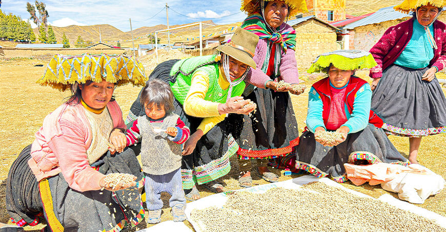 Productores de Jayuni fortalecen sus capacidades en alimentación animal productoras de Cusco Perú