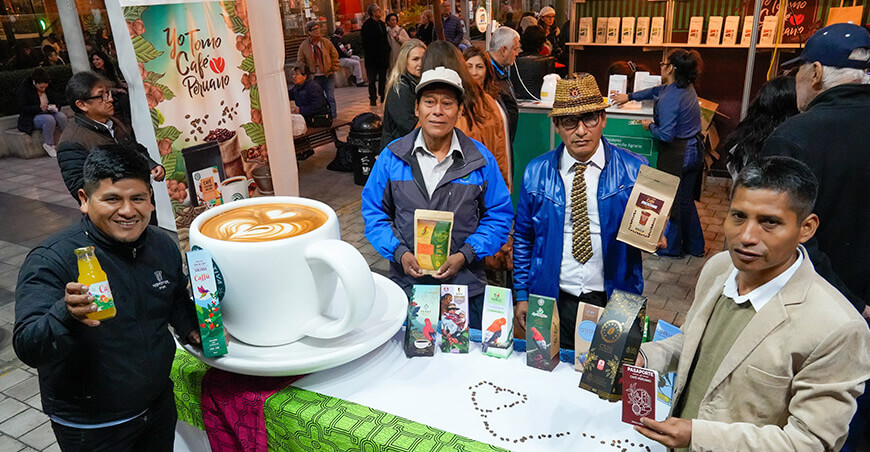 Ya llega el Festival “Yo Tomo Café Peruano”, con 46 organizaciones que ofrecerán lo mejor del grano aromático y sus derivados