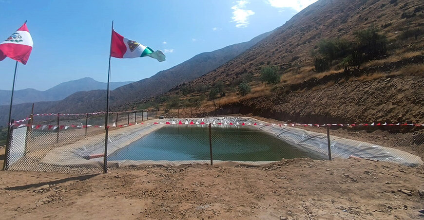 Reservorio de Collo irrigará 50 hectáreas de cultivos en Arahuay en Lima