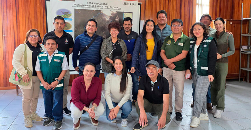 Serfor impulsa la gestión integral de los ecosistemas frágiles Perú