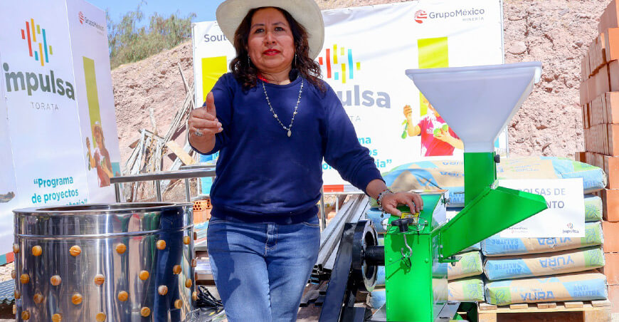 Southern Perú impulsa la cadena productiva de cuyes con la entrega de capital semilla Moquegua