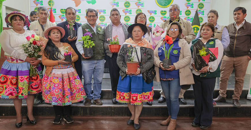 Feria de las Flores y Exposición Miraflores Sapallanga Junín Perú